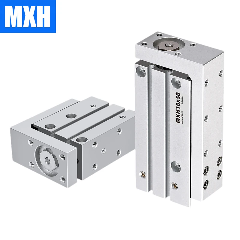 

HLH10S/15S/20S/30S/40S/50S Air Side Table Rail Type Air Pneumatic Cylinder Piston