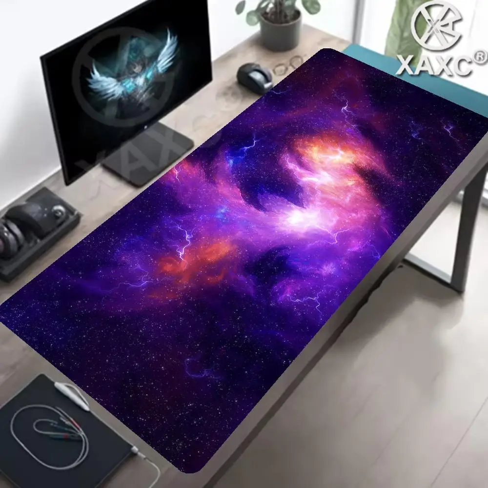 Mouse Carpet Mause Pad Gamer Galaxy Keyboard Mat Pads Gaming Desk Protector Laptops Large XAXC Cartoon Xxl Deskmat Mats Cute