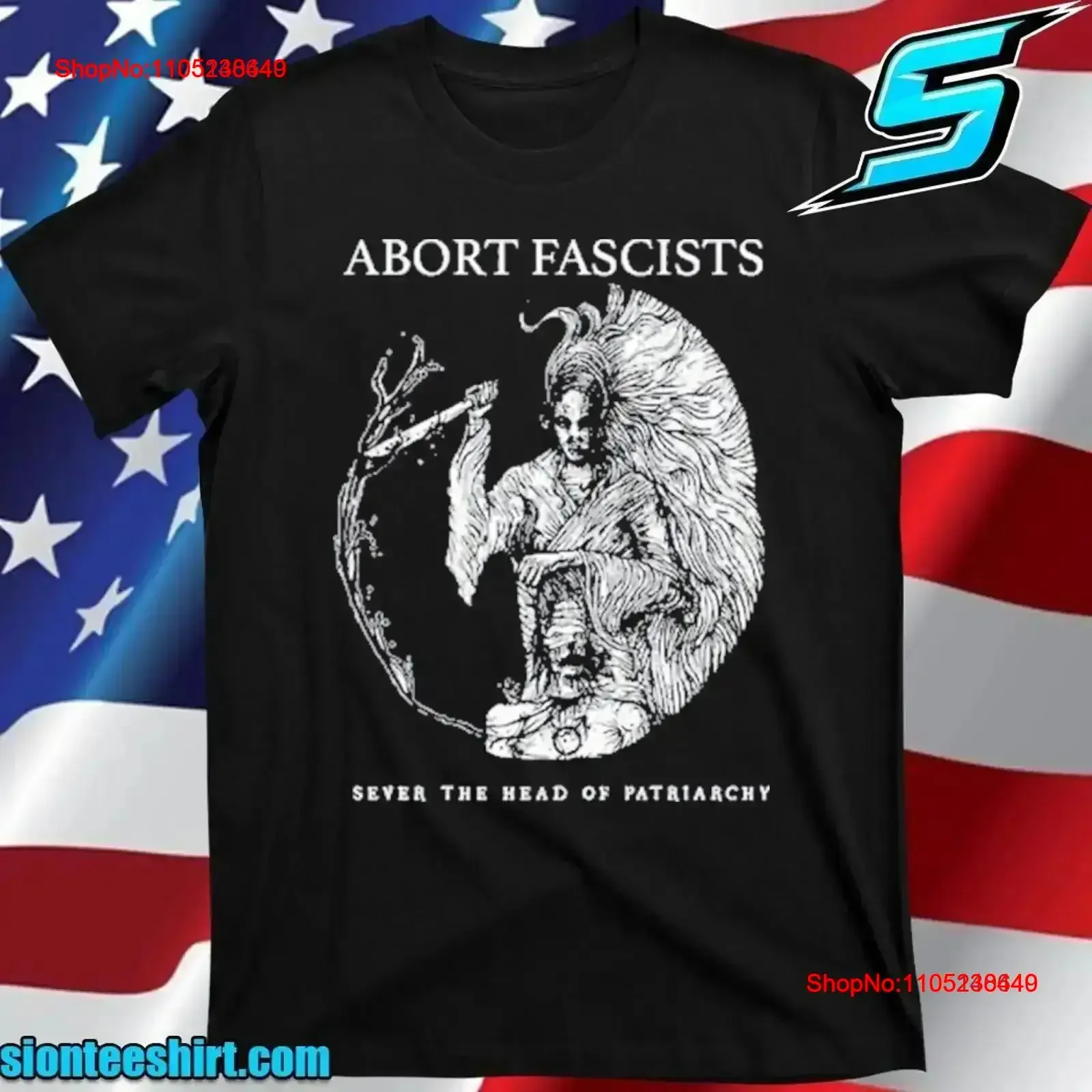 Abort Fascists Sever The Head Of Patriarchy T Shirt vintage Washed Versatile Slightly streetwear homme Stretched vintage