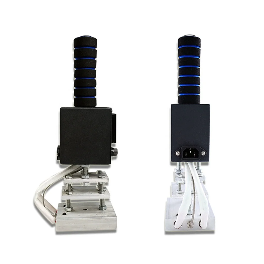 Mão Leather Embossing Machine, Heat Stamping Tool, Manual