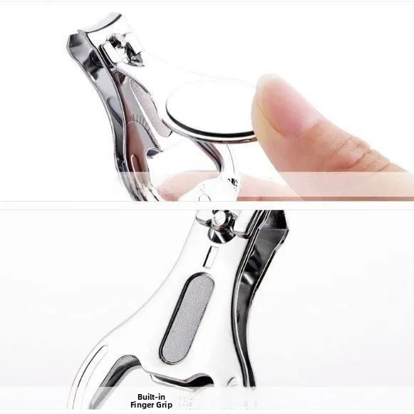 Large Size Nail Clippers Set Single Anti-Splash High End Elegant Home Use Tool Mestercock Silicone Material Functional  Bag