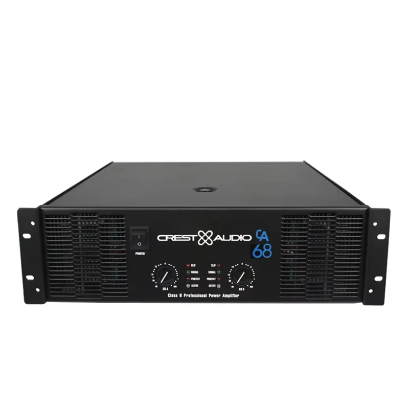 

Customizable CA68 Professional Power Amplifier 2 channels (3u) KTV product can be purchased