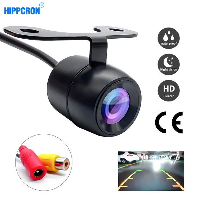 Samochodowa kamera cofania HD Night Vision Szerokokątna kamera cofania Wodoodporna kamera CCD LED Automatyczne cofanie Monitor Kolorowy obraz