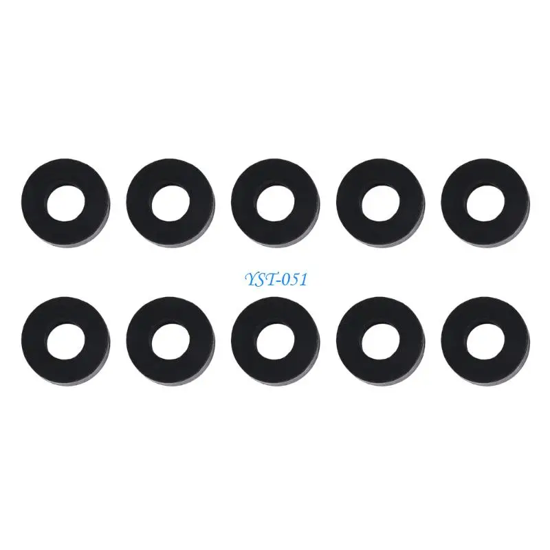 E15A 10Pcs Workshop Assembly Rubber Mounting Washer 25 mm Outer Diameter