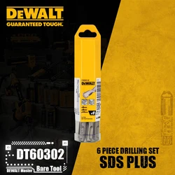 DEWALT DT60302 SDS 플러스 6 피스 드릴링 세트, 전동 공구 액세서리, 6mm, 8mm, 10mm