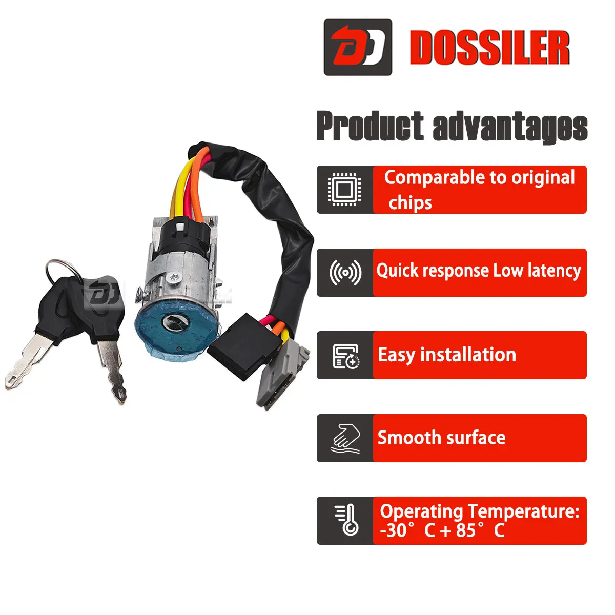 7700813973 Ignition Steering Switch Barrel Lock For Renault Laguna I Master II Mascott Trafic Clio R21 7701038365 7701038364