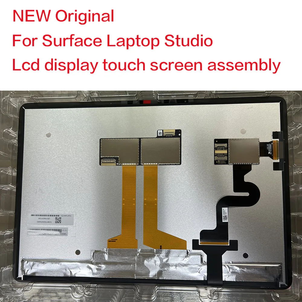 

M1142954-007 For Microsoft Surface Laptop studio 14.4 inch lcd display touch screen glass sensor digitizer LED assembly panel