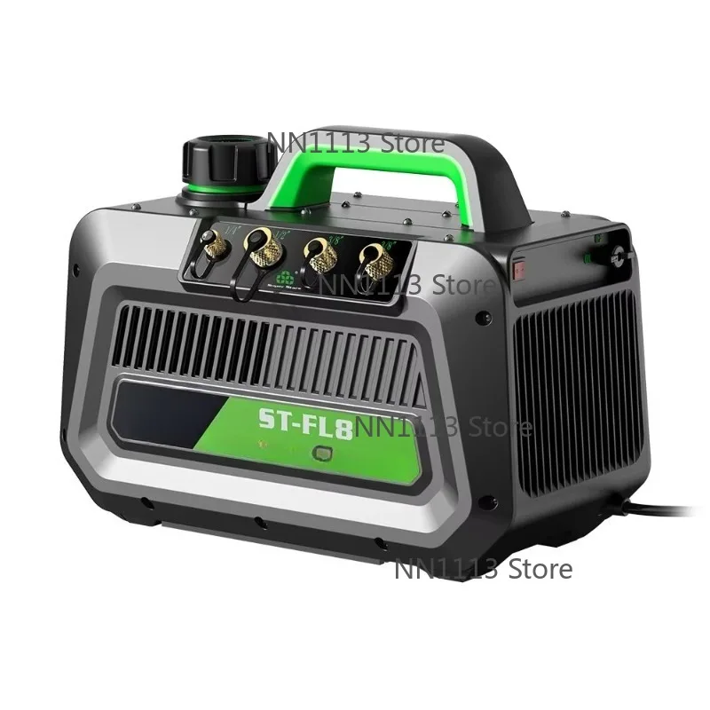 Latest Products Air Cooled Vacuum Pump 8CFM Dual Stages Brushless DC Motors  Suitable for R32 and R410A Refrigerants.