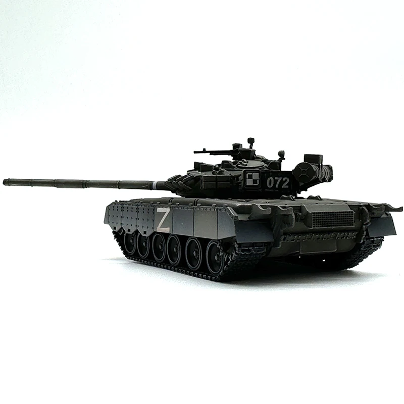 ARTISAN 1:72 Scale Plastics Russian T80 T-80BV Main Battle Tank Model Militarized Combat Track Type Classics Gift Static Display