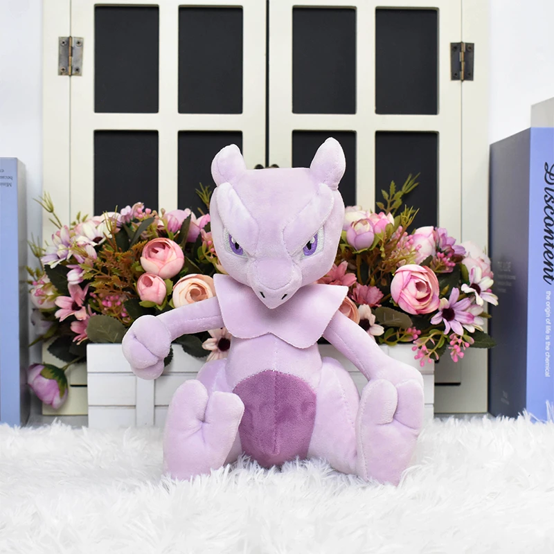 25 Styles Pokemon Mewtwo Lucario Shiny Furret Galarian Ponyta Houndoom Plush Toy Cute Snorlax Totodile Steelix Peluche Doll