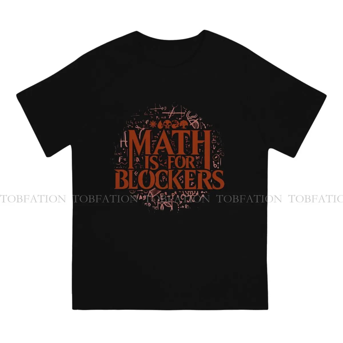 Math Original TShirts Blockers Distinctive Men's T Shirt Funny Clothing 6XL