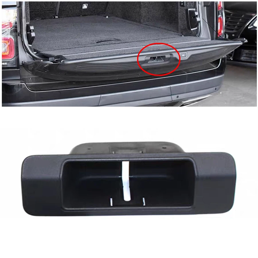 1Pc Car Rear Tailgate Lock Cover LR117108/LR038141 For Land Rover For Range Rover L405 2017-2022 Car Exterior Accessories