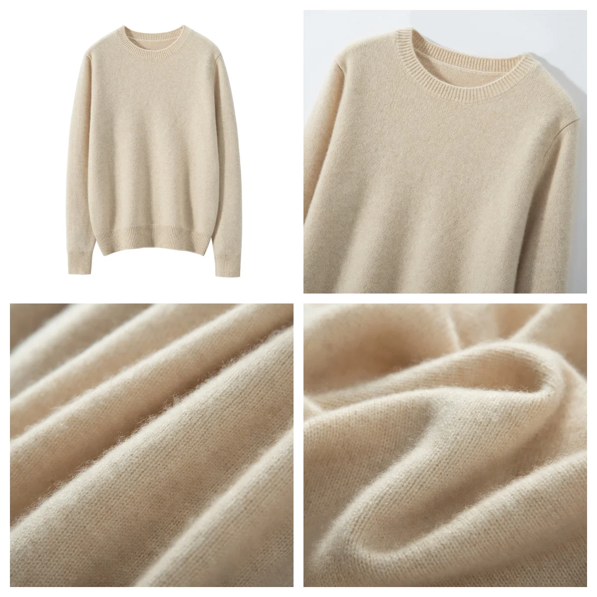 WinvyNee Women Cashmere Sweater O Neck Merino Wool Causal Sweaters Solid Knit Tops Pullovers Jumpers Autumn Winter A1054016