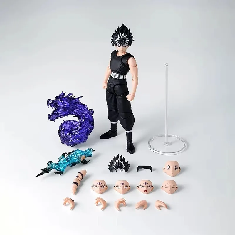 【In Stock】Bandai SHF Youyou White Book Flying Shadow Mobile Figure Black Dragon Wave Gift Collection Hobbies
