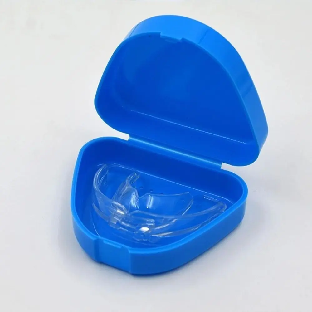 New Snap-fit Catch Artificial Tooth Organizer Solid Color Keep Dry False Teeth Storage Box Portable Dental Sleeve Container