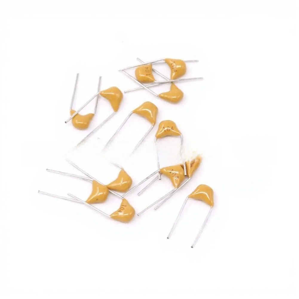 600Pcs 15Values Monolithic Ceramic Capacitor Kit 10pF-100nF 50V Assortment Box For Industrial Electrical Systems PCB Circuit Rep