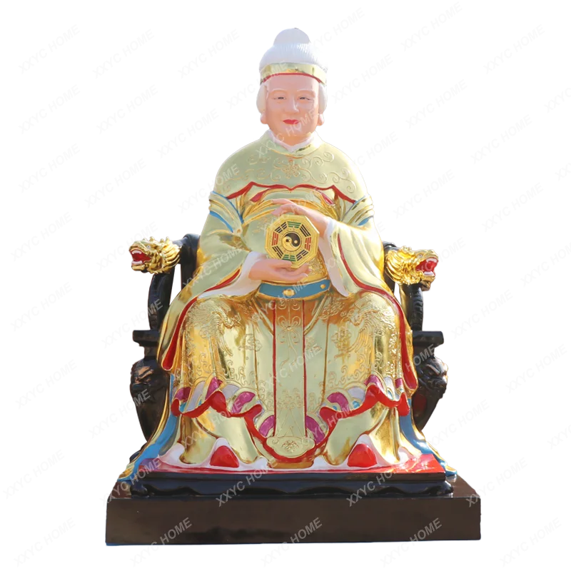 Twelve Old Mother God Statue Temple Decoration No Double No Xia Silent No Birth Mount Tai No Pole Daddy Resin Statue