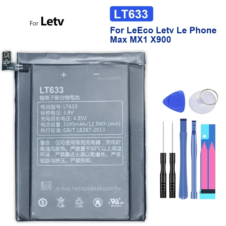 LTF21A LTF23A LTF26A LT633 Battery For LeTV LeEco 2 LeEco2 S3 X526 X527 X620 Pro3 Pro 3 X720 X722 X728 AI X650 Le1 Max Le 1 Max