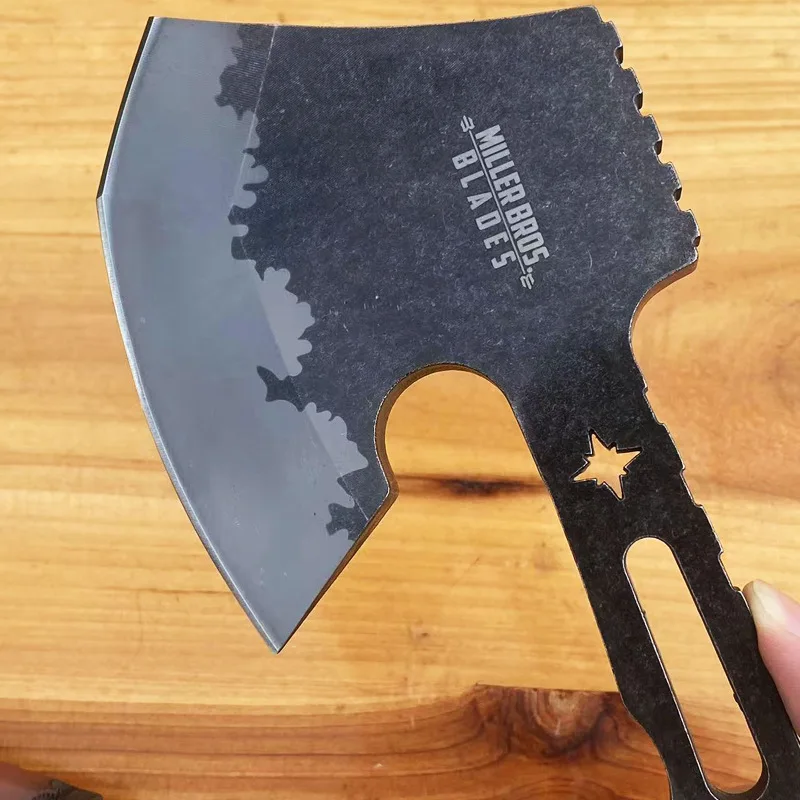 10mmthickness axe multi-purpose hand axe outdoor camping survival multi-functional tool integrated keel axe high hardness