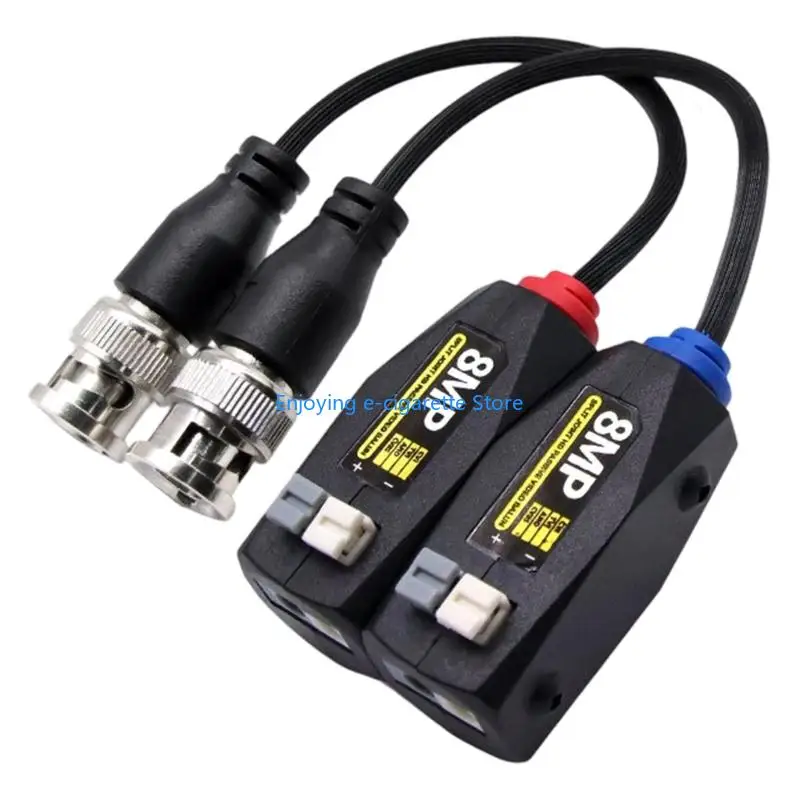 CCTV Camera Wiring Video Balun Pair with Passive Video Balun Design for Home Y4QF