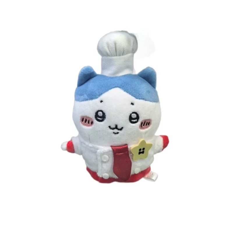 Chiikawa Cute Restaurant Chef Series Doll Pendant Usagi Hachiware Plush Pendant Backpack Pendant Plush Toy Kids Gift