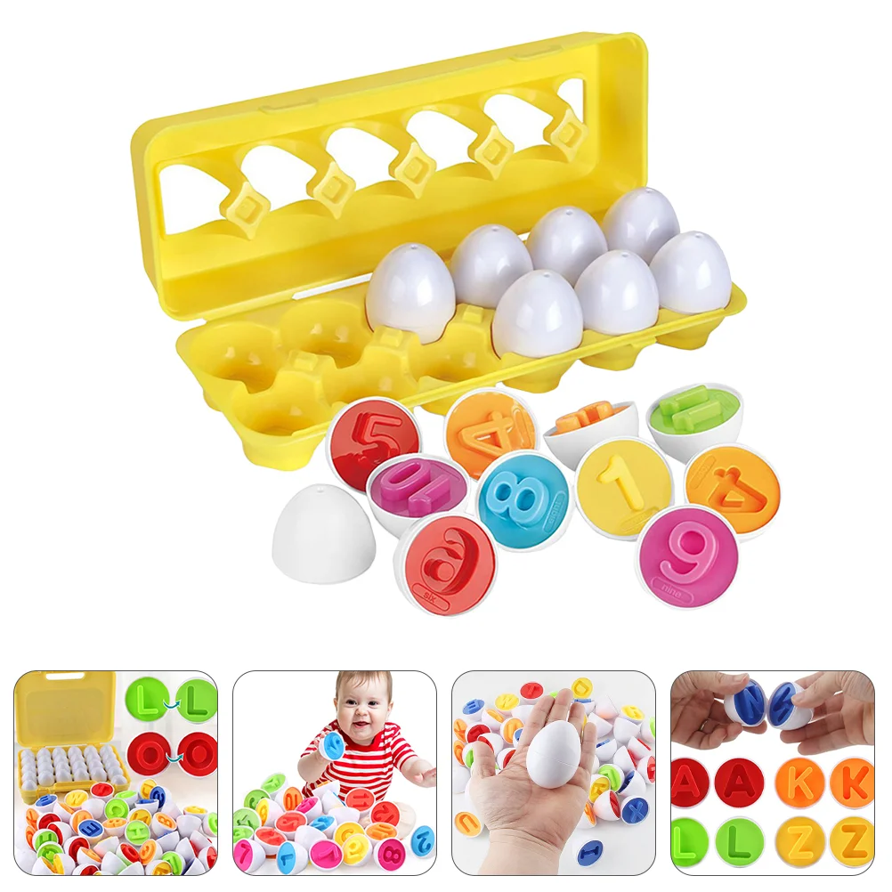 

Shape Matching Egg Digital Smart Early Educational Toy Modeling Toddlers Montessori