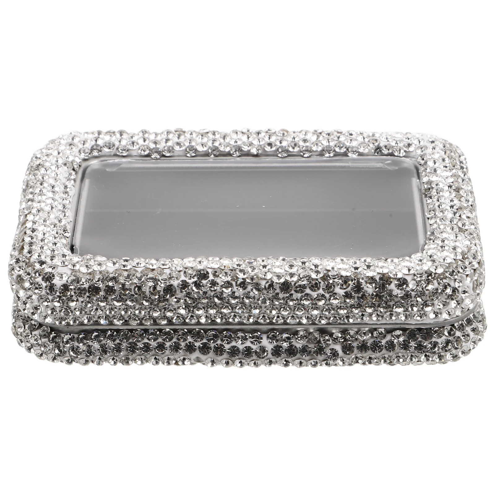 

Rhinestone Metal Tin Guitar Pick Organizer Case for Acoustic Electric Bass Plectrum Portable Travel Storage Box