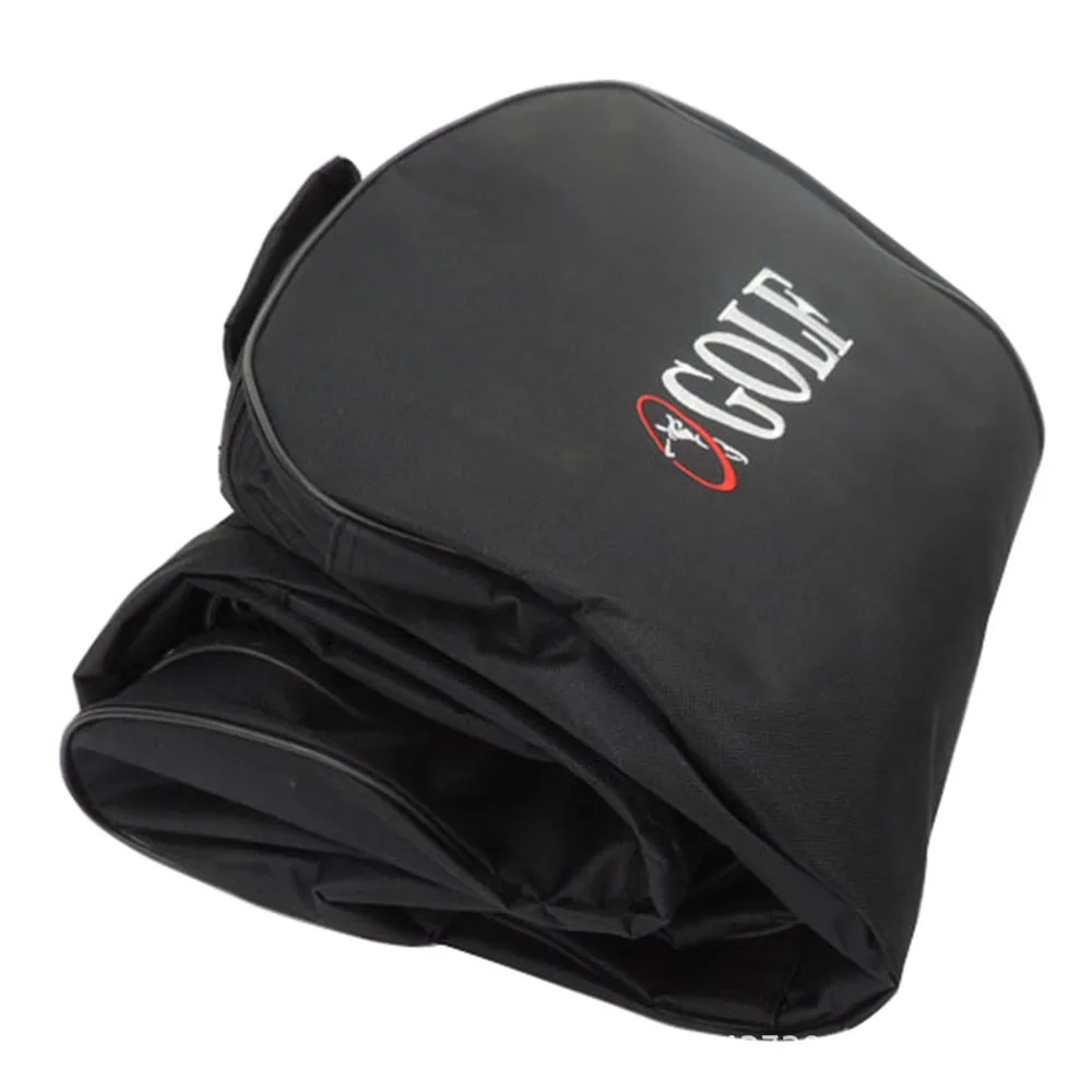 Golf Travel Plane Bags With Wheel And Detachable Shoulder Straps Foldable Golf Club Travel Cover for Airlines Golf Aviation Bag view 3