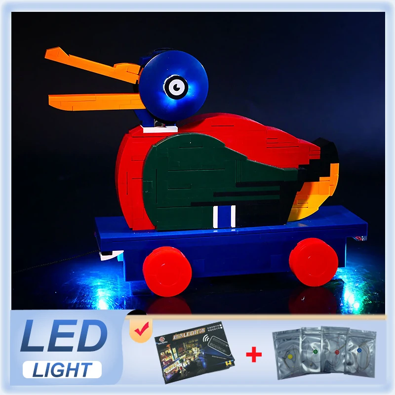 DIY LED Light Kit For LEGO 40501 The Wooden Duck   (Only LED Light,Without Blocks Model)