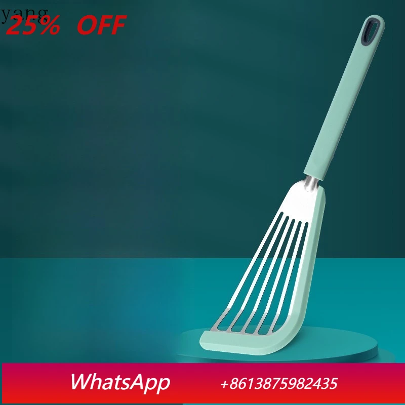 

LMM high temperature non-slip fried steak shovel iron plate spatula anti-scalding fried fish shovel