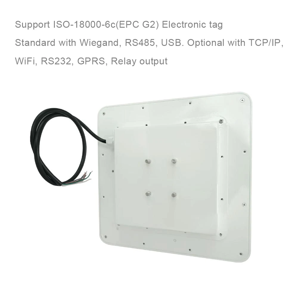 Long Range Free SDK 860-960Mhz 8Meter Reading Range UHF Long Distance RFID Reader Passive Car Parking RFID UHF Reader With LED