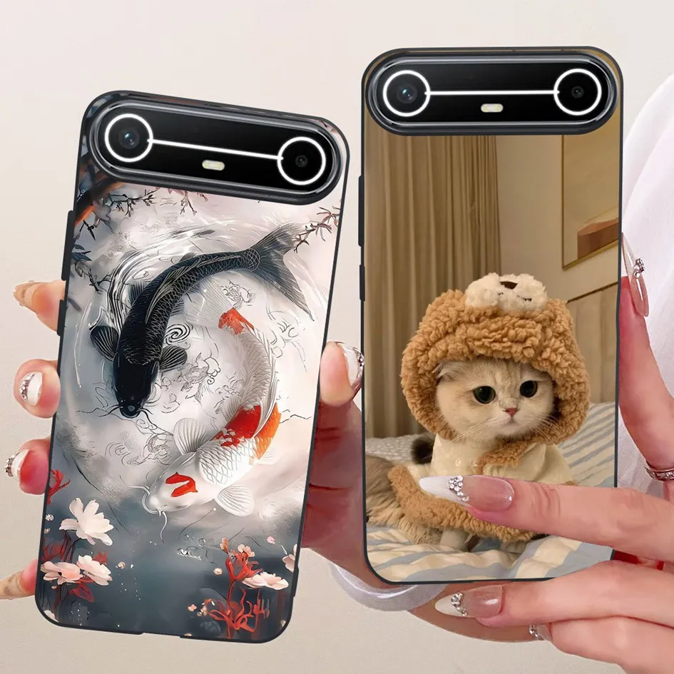 ل Tecno Pova سليم 5G حافظة 2025 موضة جديدة زهرة Bowknot لينة سيليكون واقية الوفير 6.78 "ل Tecno PovaSlim الحالات الهاتف #1