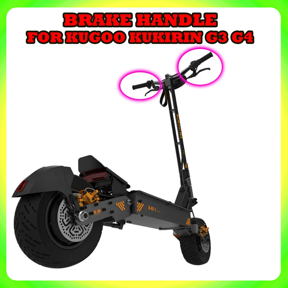 

For Kugoo Kukirin G3 G4 Electric Scooter Original spare parts Handle Original Black Aluminum Alloy Brake Handle Brake Lever