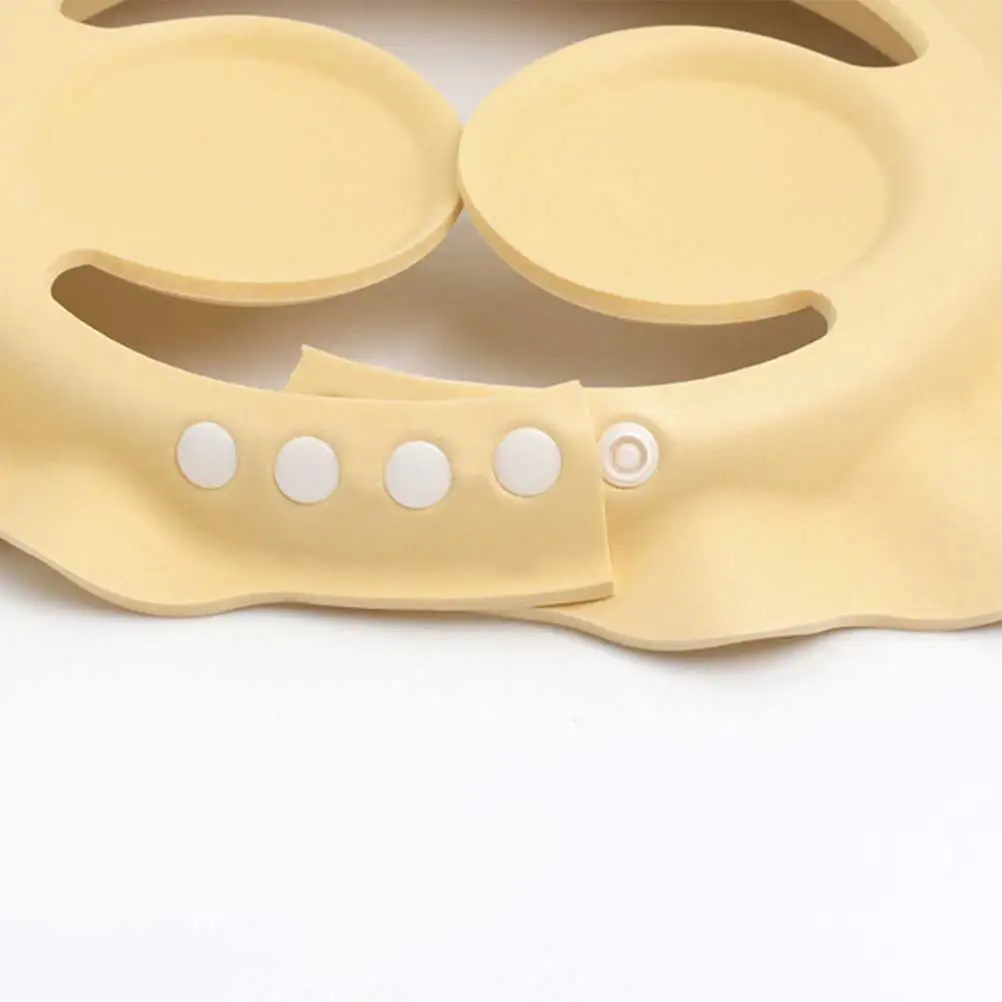 

Baby Waterproof Bath Cap Kids Shampoo Shield Newborn Hat Infant Cartoon Durable Travel Infant Shower Cap Fits Size 6 Months