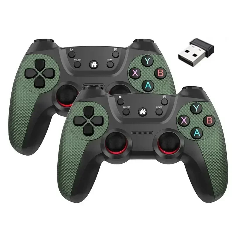 2.4G Gamepad Joystick Wireless Doubles Game Controller For Linux Video For Game Box Game Stick PC Smart TV Box