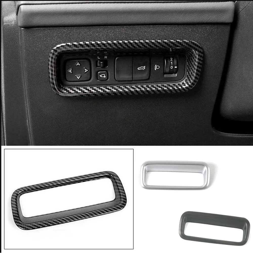 For Changan UNI-V UNIV 2022 2023 Stainless /ABS Car Headlamps Adjustment Switch Decoration Panel Cover Trim Car Accessories