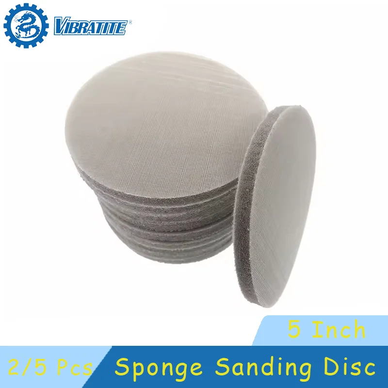 5 Zoll 125 mm Schwamm-Schleifscheibe Schleifpapier Hakenschlaufe Nass Trocken 320-8000 Körnung für Autotelefon Schmuck Polieren & Schleifen