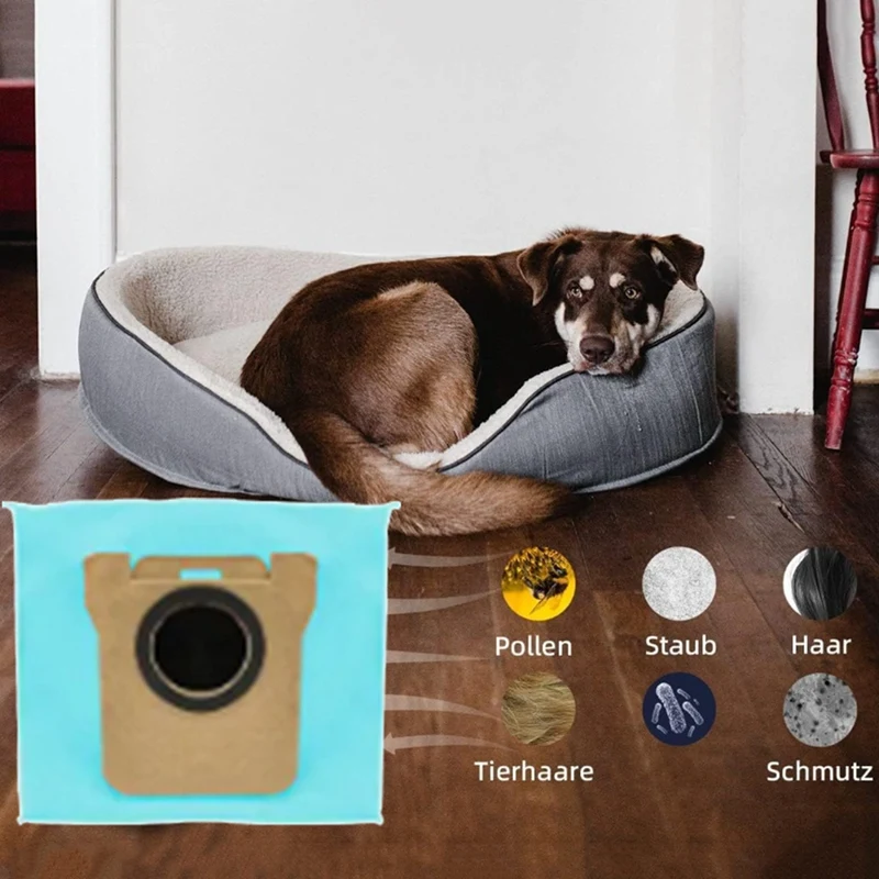 Мешок для пыли с активированным углем для робота-пылесоса Xiaomi X10+, Mijia Omni 1S, B101CN/Dreame Bot S10 S20 Pro, L10S Ultra