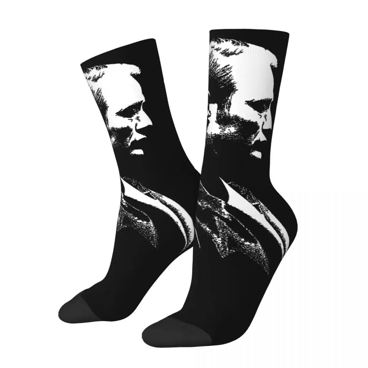 Winter Warm Hip-hop Women Men Hannibal Lecter Mads Mikkelsen Socks Sweat Absorbing Football Socks