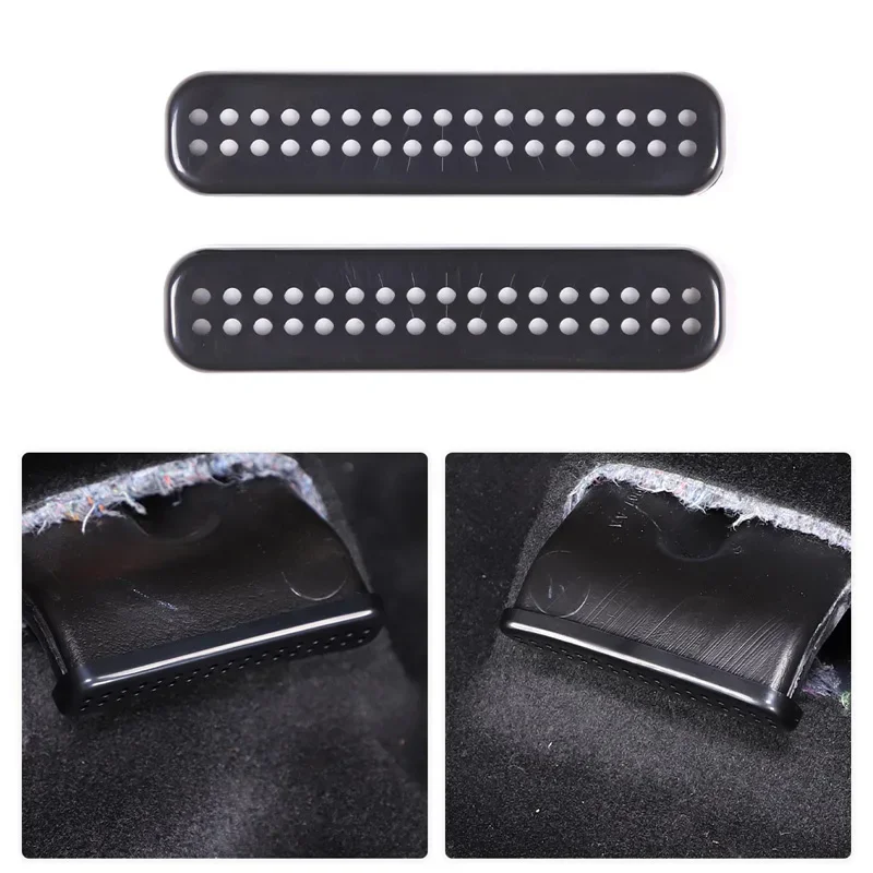 

Car Air Vent Cover Protector Under Seat Air Conditioner Duct Outlet Guards Interior For Ford Maverick 2022 Accessories