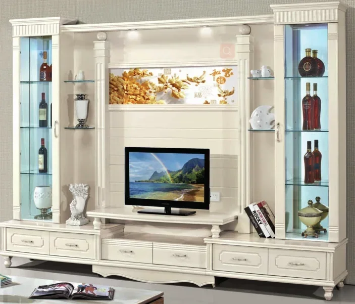 

# Для нового дизайна зеркального шкафа для телевизора, мебели для гостиной, светодиодного шкафа для телевизора с DVD для домашнего использования