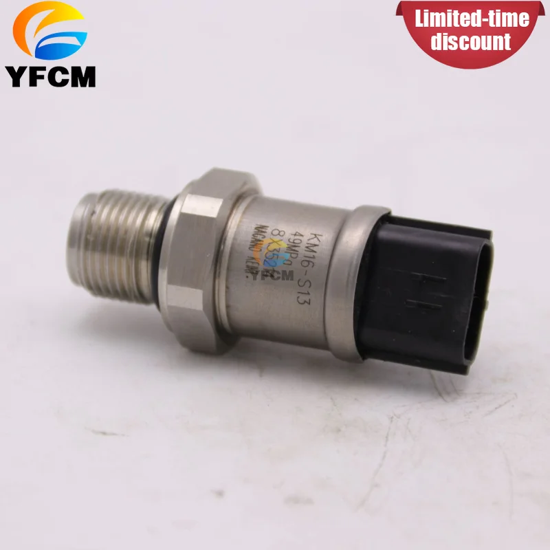 1 pcs Excavator Parts for Sumitomo Kes SH200/210/240350A3A5 Hydraulic Pump High Pressure Low Pressure Sensor