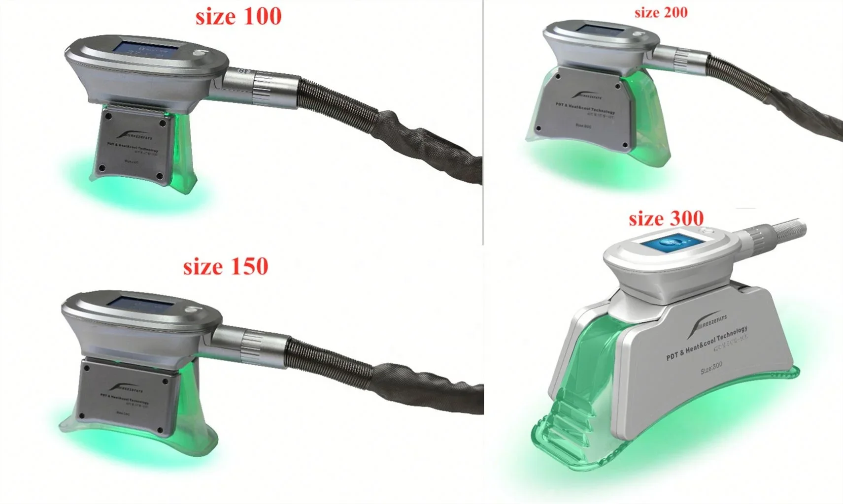 2025high quality  etg50 working head size 100/150/200/300
