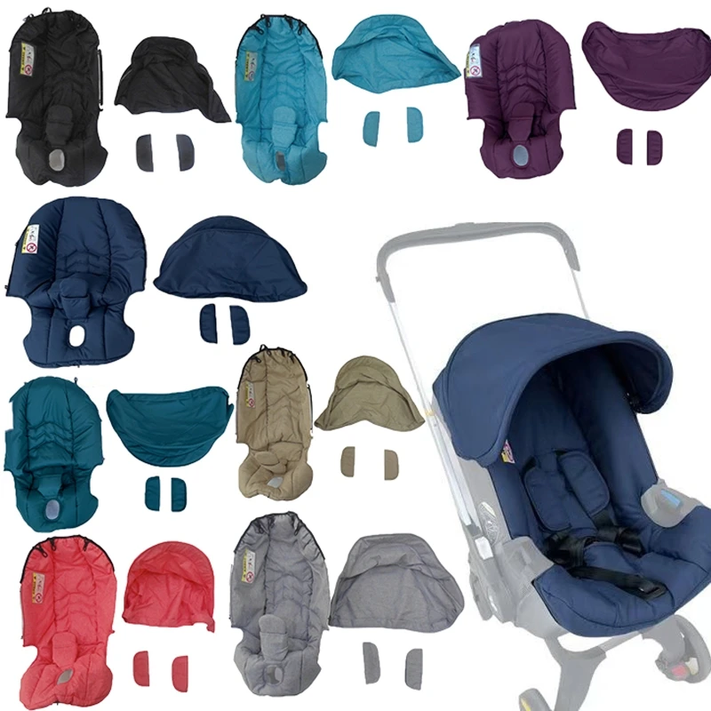 B2EB Funda para asiento cochecito para clima frío, cojín impermeable para niños pequeños, multicolor