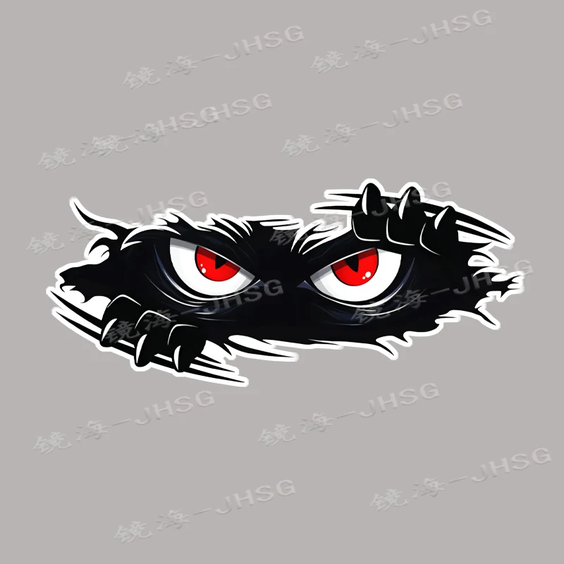 

Fun Monster Stickers Waterproof 3D Vinyl Self Adhesive Fun Anime Cute Car Peeping Monster Car Stickers