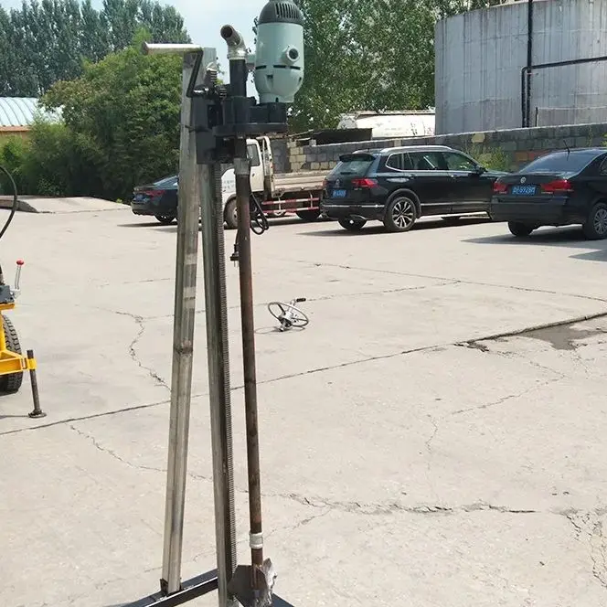 

Customized Vertical Frame Electric Water Well Drilling Rig 60m High Torque Easy Maintenance Livestock Farming