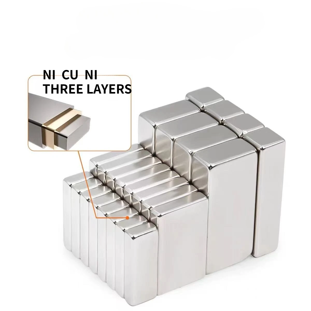 N52 40X10X3  30X10X5 40x10x4 Super Power Magnets Ebike Power Double-side Tape Strong Science Diy Fridge Electric Tool Strorage