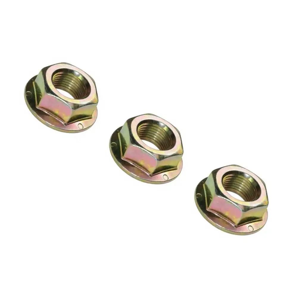 Spindle Blade Nuts Hex Flanged Carbon Steel 1.083in for CADET RZT50 RZT54 600 800 Series Lawn Tractor Replacement