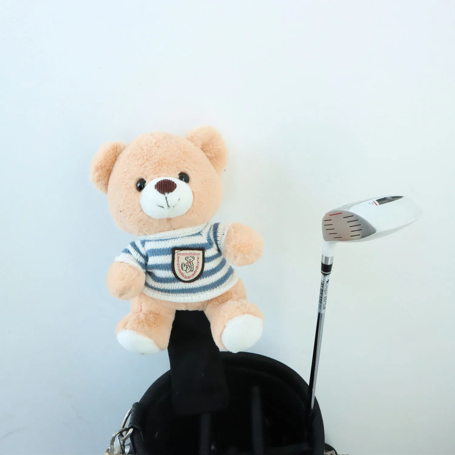 Cute Bear Golf Headcover for Driver Fairway Hybrid Universal Protective Sleeve Cute Guard Anti Scratch Golf Club Head Cover Gift