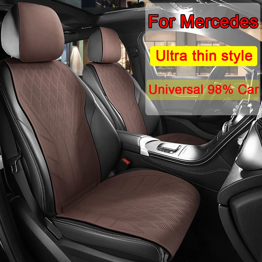 Universal Car Seat Cover Suede Leather Auto Seat Protector Cover For Mercedes Benz W203 W205 W204 W164 W140 W211 C260 E300 W212 